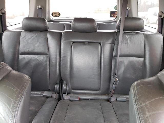 2HKYF18554H573606 - 2004 HONDA PILOT EXL SILVER photo 10