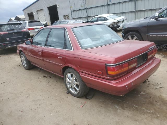 4T1SV21EXMU438678 - 1991 TOYOTA CAMRY DLX წითელი ფოტო 2
