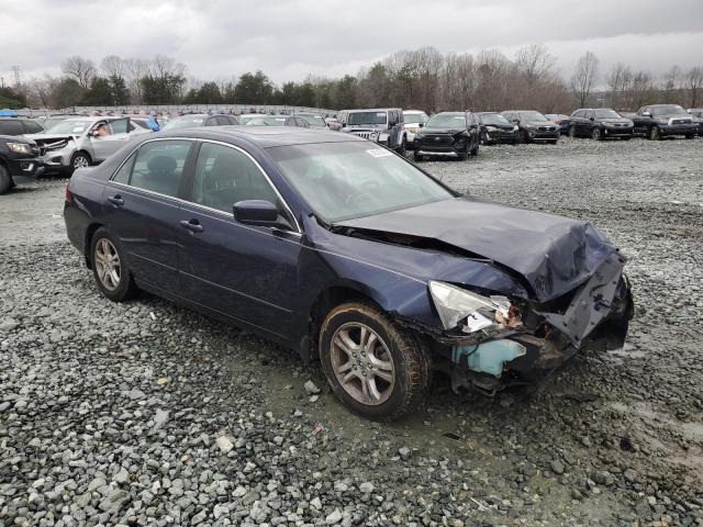 1HGCM56886A152110 - 2006 HONDA ACCORD EX BLUE photo 4