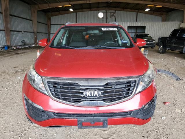 KNDPB3A21D7463787 - 2013 KIA SPORTAGE B RED photo 5