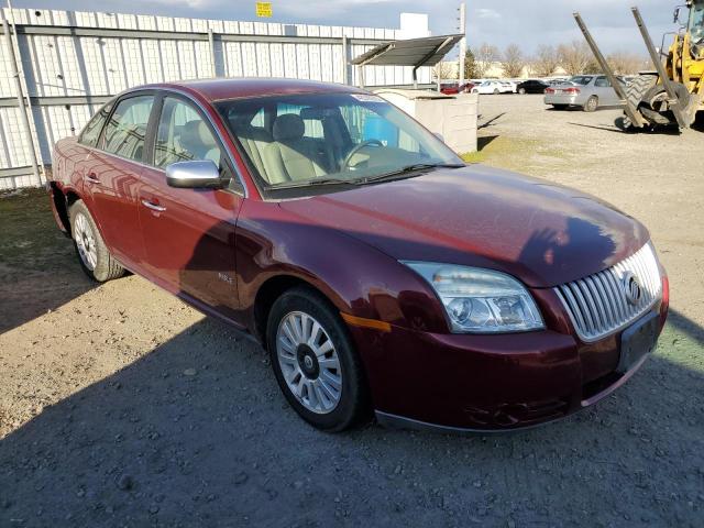 1MEHM40W58G624543 - 2008 MERCURY SABLE LUXURY BURGUNDY photo 4