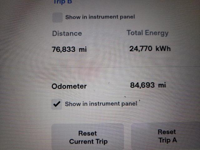 5YJSA1E22JF244158 - 2018 TESLA MODEL S შავი ფოტო 9