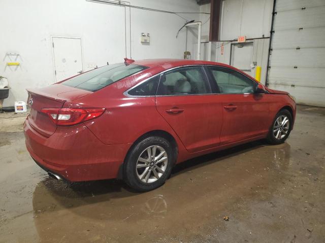 5NPE24AF6GH294270 - 2016 HYUNDAI SONATA SE RED photo 3