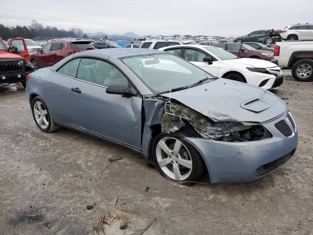 1G2ZH35N874108668 - 2007 PONTIAC G6 GT BLUE photo 4