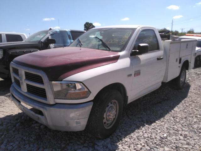 3C7WD4AT7CG280694 - 2012 DODGE RAM 2500 ST WHITE photo 2