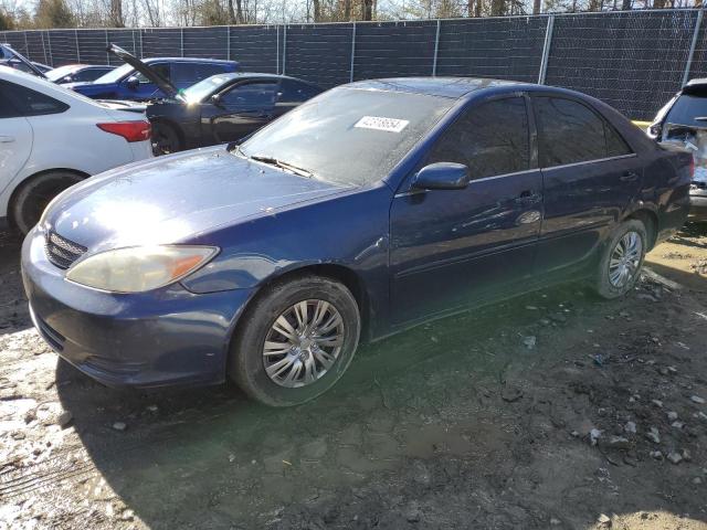 4T1BE32K34U371495 - 2004 TOYOTA CAMRY LE BLUE photo 1