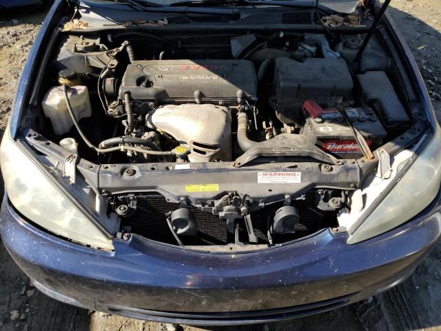 4T1BE32K34U371495 - 2004 TOYOTA CAMRY LE BLUE photo 11