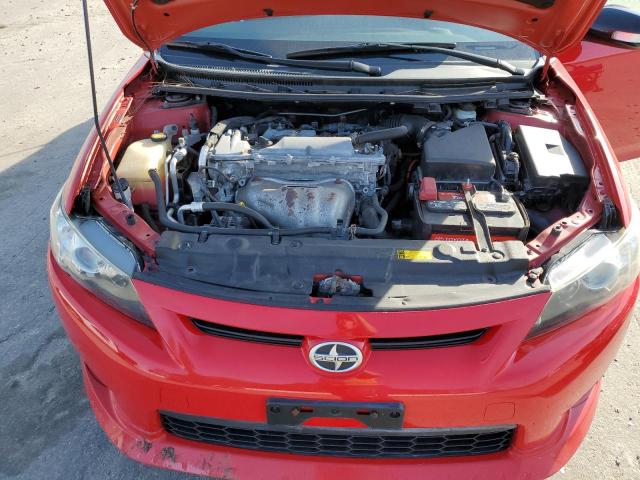 JTKJF5C74D3051992 - 2013 TOYOTA SCION TC RED photo 11