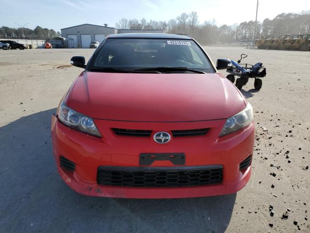JTKJF5C74D3051992 - 2013 TOYOTA SCION TC RED photo 5