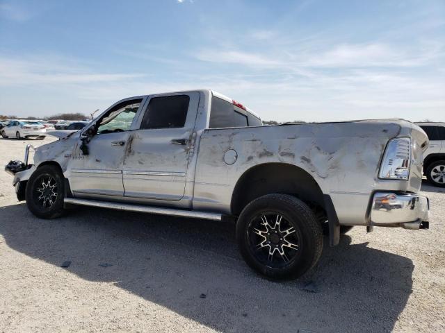 1C6RR7WT8ES462946 - 2014 RAM 1500 LONGHORN SILVER photo 2