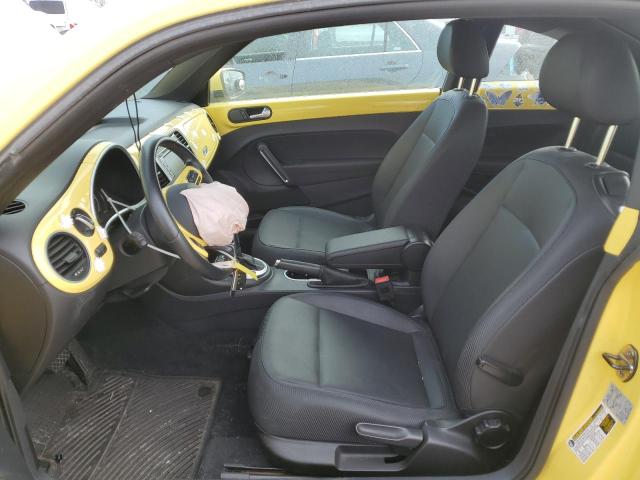 3VWJX7AT5DM674887 - 2013 VOLKSWAGEN BEETLE YELLOW photo 7