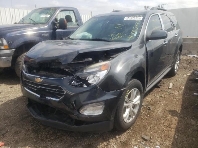 2GNFLFEKXH6288747 - 2017 CHEVROLET EQUINOX LT BLACK photo 2