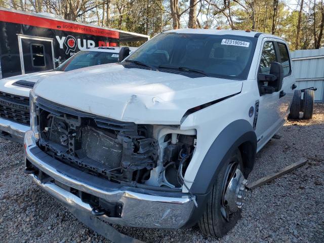 1FD9W4GT4KEF89861 - 2019 FORD F450 SUPER DUTY WHITE photo 1