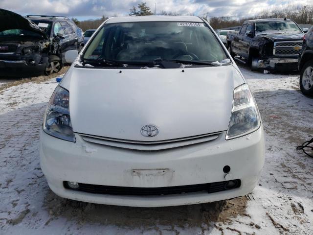 JTDKB20U853019032 - 2005 TOYOTA PRIUS WHITE photo 5