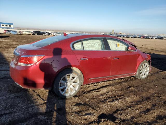 1G4GE5ED3BF234976 - 2011 BUICK LACROSSE CXS RED photo 3