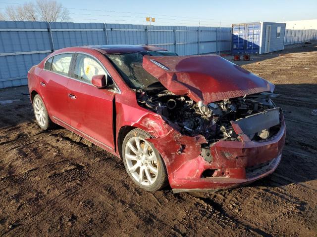 1G4GE5ED3BF234976 - 2011 BUICK LACROSSE CXS RED photo 4