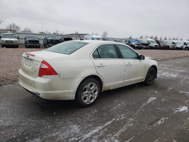 3FAHP0HA5BR159570 - 2011 FORD FUSION SE WHITE photo 3