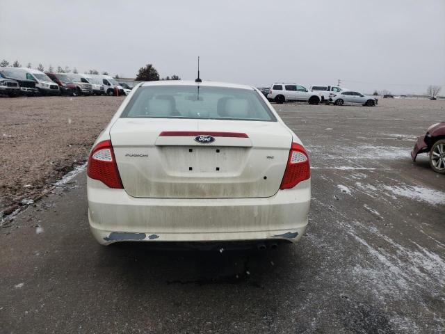 3FAHP0HA5BR159570 - 2011 FORD FUSION SE WHITE photo 6