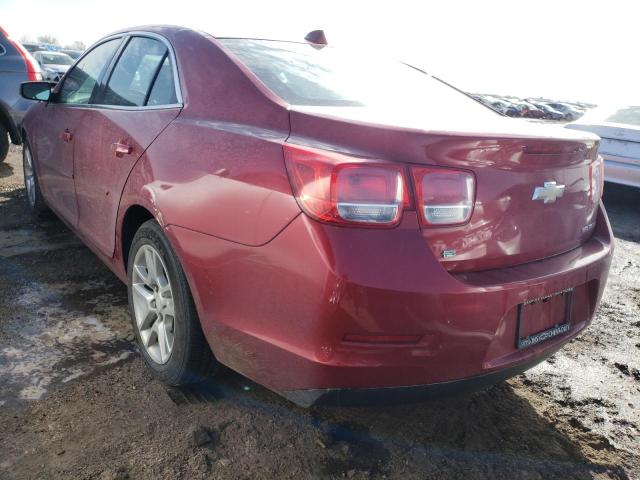 1G11C5SL6EF221535 - 2014 CHEVROLET MALIBU 1LT წითელი ფოტო 2