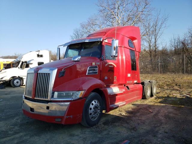 5KJJBHDR6GLHA8690 - 2016 WESTERN STAR/AUTO CAR 5700 XE RED photo 2