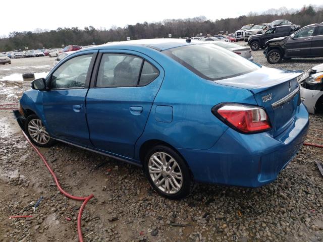 ML32FVFJ1MHF02761 - 2021 MITSUBISHI MIRAGE G4 SE BLUE photo 2