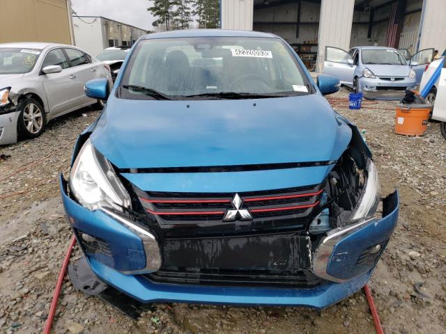 ML32FVFJ1MHF02761 - 2021 MITSUBISHI MIRAGE G4 SE BLUE photo 5