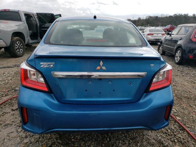 ML32FVFJ1MHF02761 - 2021 MITSUBISHI MIRAGE G4 SE BLUE photo 6