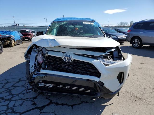 JTME6RFV2NJ023325 - 2022 TOYOTA RAV4 XSE WHITE photo 5