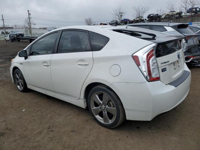 JTDKN3DU7D5601276 - 2013 TOYOTA PRIUS WHITE photo 2