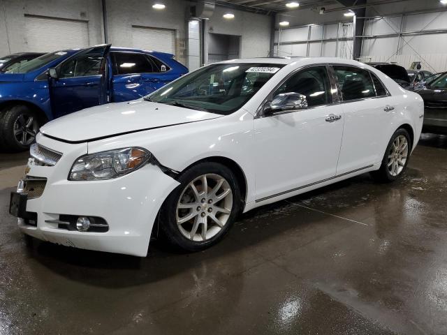 1G1ZE5EB6AF151819 - 2010 CHEVROLET MALIBU LTZ WHITE photo 1