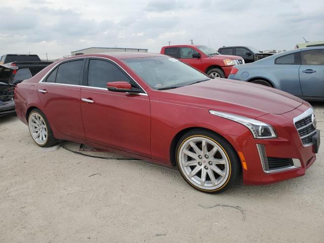 1G6AR5S37E0142354 - 2014 CADILLAC CTS LUXURY COLLECTION RED photo 4