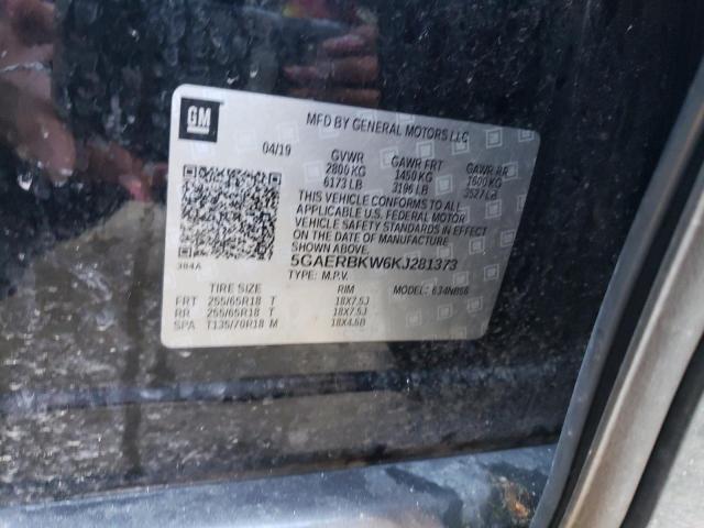 5GAERBKW6KJ281373 - 2019 BUICK ENCLAVE ESSENCE 黑色 照片 14