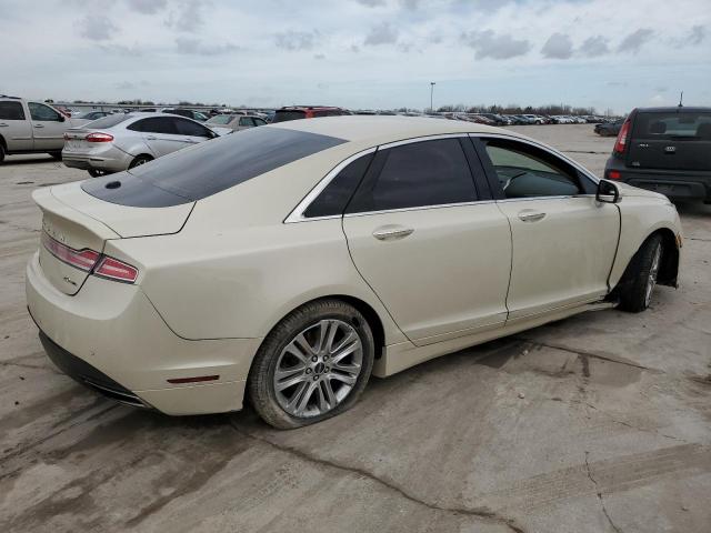 3LN6L2G95GR617319 - 2016 LINCOLN MKZ BEIGE photo 3