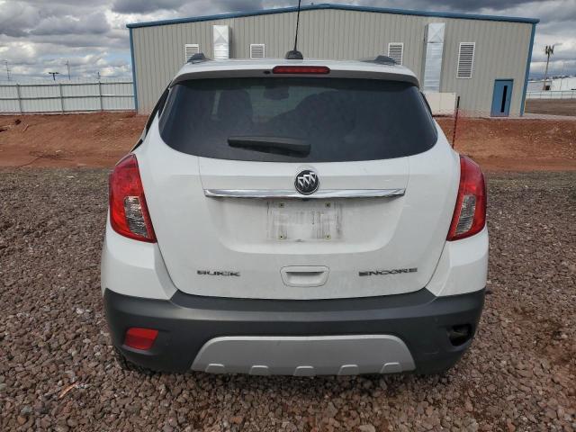 KL4CJASB1GB674391 - 2016 BUICK ENCORE WHITE photo 6