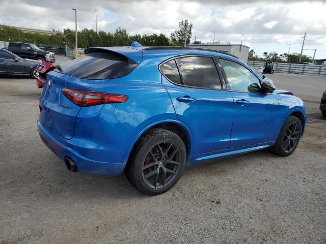 ZASPAJANXL7C75728 - 2020 ALFA ROMEO STELVIO BLUE photo 3