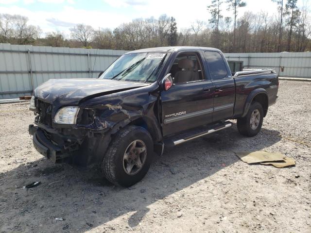 5TBBT44174S447530 - 2004 TOYOTA TUNDRA ACCESS CAB SR5 BLACK photo 1