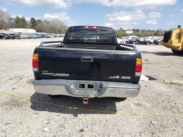 5TBBT44174S447530 - 2004 TOYOTA TUNDRA ACCESS CAB SR5 BLACK photo 6