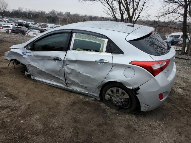 KMHD35LH2HU373015 - 2017 HYUNDAI ELANTRA GT SILVER photo 2