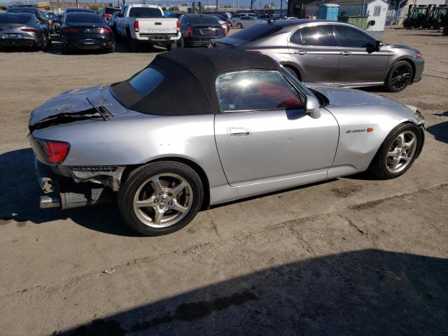 JHMAP11433T002673 - 2003 HONDA S2000 SILVER photo 3