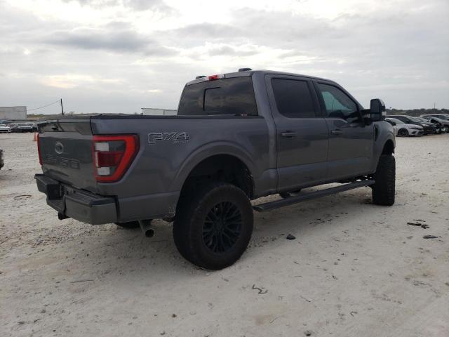 1FTFW1E53NFB34041 - 2022 FORD F150 SUPERCREW GRAY photo 3