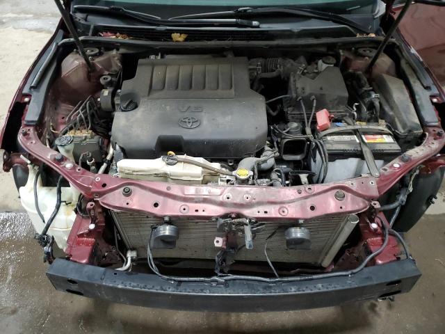 4T1BK1EB1DU058020 - 2013 TOYOTA AVALON BASE 勃艮第红 照片 11