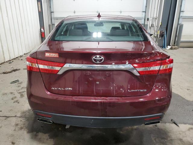 4T1BK1EB1DU058020 - 2013 TOYOTA AVALON BASE 勃艮第红 照片 6