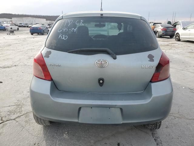 JTDJT923185195788 - 2008 TOYOTA YARIS GRAY photo 6