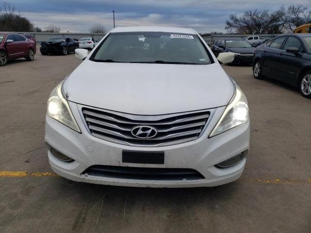 KMHFH4JG8EA418132 - 2014 HYUNDAI AZERA GLS WHITE photo 5