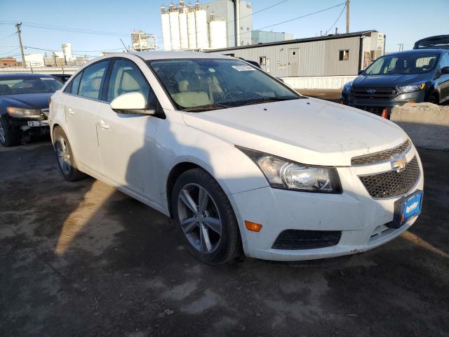 1G1PE5SB9D7125872 - 2013 CHEVROLET CRUZE LT WHITE photo 4