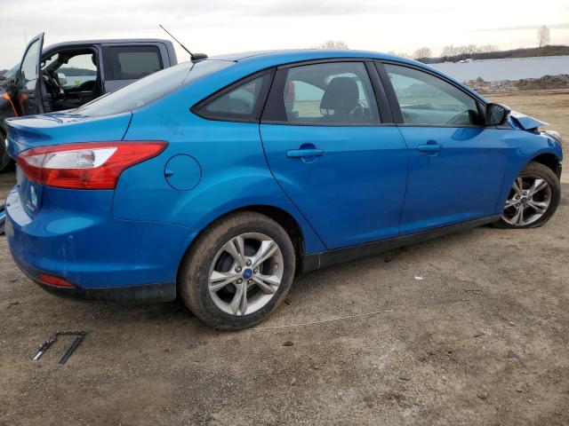 1FADP3F29DL243047 - 2013 FORD FOCUS SE BLUE photo 3