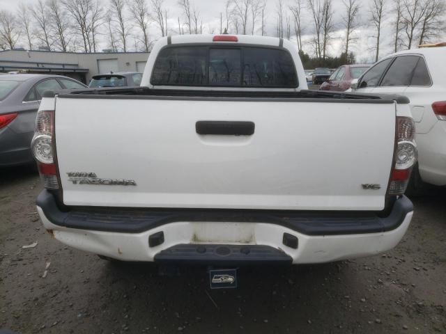 3TMMU4FN8CM047360 - 2012 TOYOTA TACOMA DOUBLE CAB LONG BED WHITE photo 6