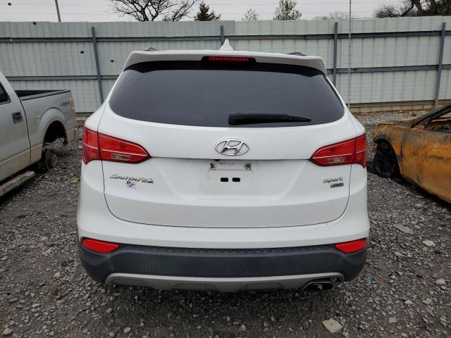 5XYZUDLB6DG002657 - 2013 HYUNDAI SANTA FE S WHITE photo 6