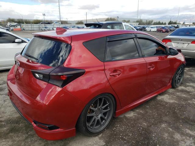 JTNKARJE4GJ520724 - 2016 TOYOTA SCION IM RED photo 3