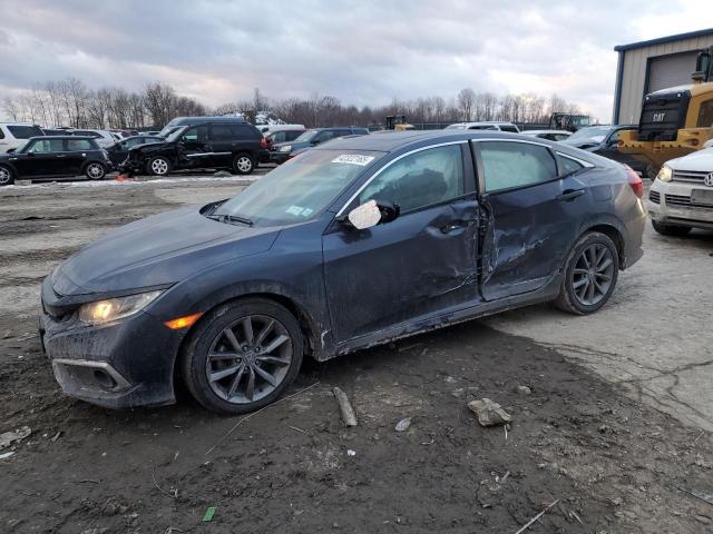 2HGFC1F74MH702952 - 2021 HONDA CIVIC EXL CHARCOAL photo 1